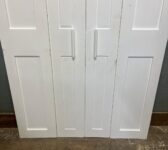Lovely White Bi-Fold Doors